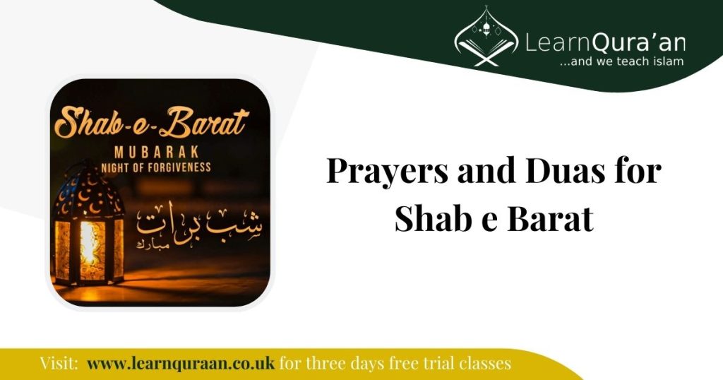 Prayers and Duas for Shab e Barat