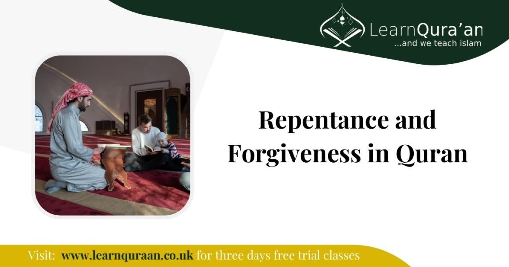 Repentance and Forgiveness in Quran