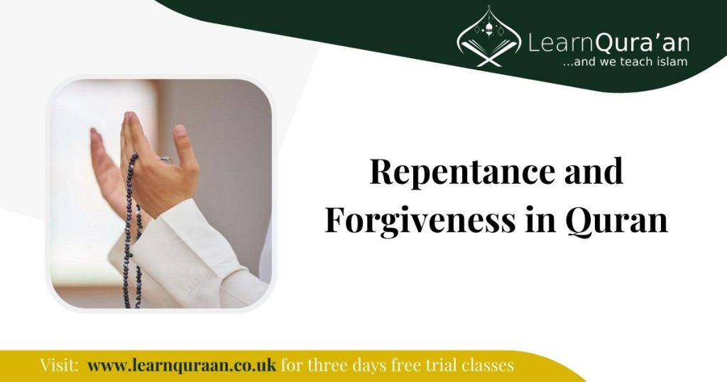 Repentance and Forgiveness in Quran